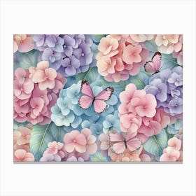 Hydrangeas 6 Canvas Print