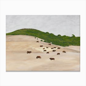 Beef Free Canvas Print