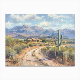 Western Landscapes Tucson Arizona 2 Canvas Print