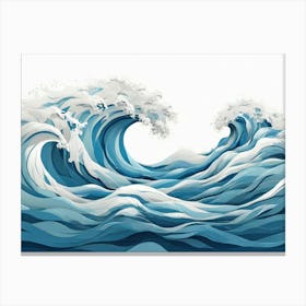 Great Wave 16 Canvas Print