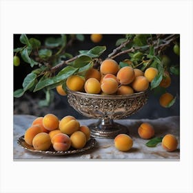 Apricots Canvas Print