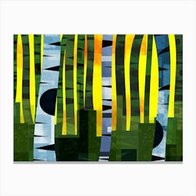 Abstract Forest Canvas Print