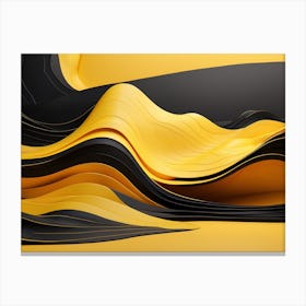 Abstract Wave 1 Canvas Print