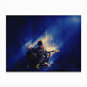 Light Of Heroes ― Ellie Video Game Characters The Last Of Us Canvas Print