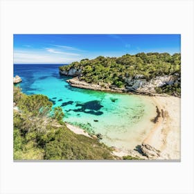 Cala llombards Mallorca Beach Canvas Print