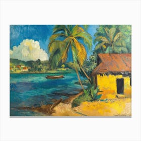 Contemporary Artwork Inspired By Paul Gauguin 1 Canvas Print