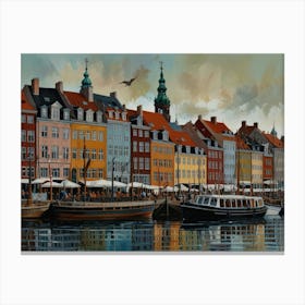 Copenhagen Art Canvas Print