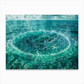 Hole In The Ocean Canvas Print