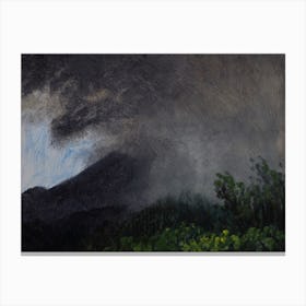 Gathering Storm, Albert Bierstadt Canvas Print