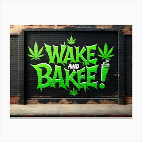 Wake And Bake 1 Canvas Print