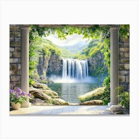 Waterfall Canvas Print