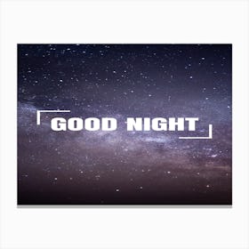 Good Night (Instagram Story) 20230922 150838 0000 Canvas Print