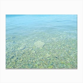 Clear Water Canvas Print