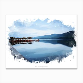 West Lake, Hangzhou, China Canvas Print