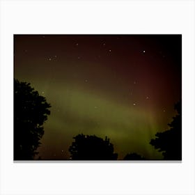 Northern Lights over Iowa Canvas Print