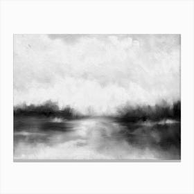 Black & White Landscape Study 1 Canvas Print