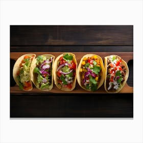 Mexican Tacos 9 Canvas Print