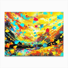 Winds Abstract Canvas Print