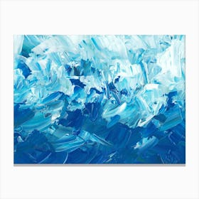 Blue Wave 1 Canvas Print