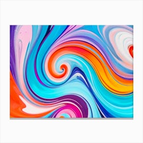 Abstract Painting Canvas Print