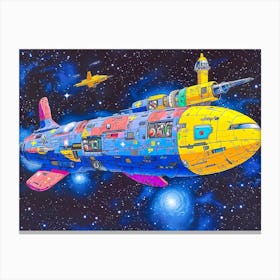 Spaceship 1 Canvas Print