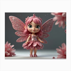 Pink Fairy Canvas Print