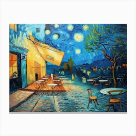 Contemporary Artwork Inspired By Vincent Van Gogh 6 Canvas Print