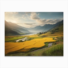 The Valley of Light Canvas Print