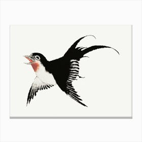 Hokusai Swallow Canvas Print