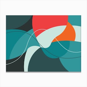 Abstract Painting Canvas Print