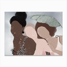 Three women nr 5 Canvas Print