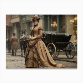 Victorian Woman 1 Canvas Print