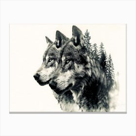 Wolfgang - Wolf Qualities Canvas Print