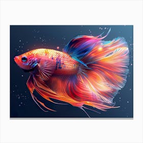 Siamese Catfish 14 Canvas Print