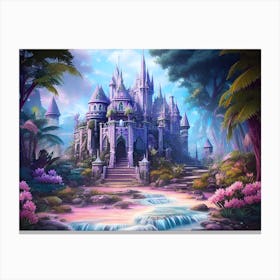 Fairytale Castle 15 Canvas Print
