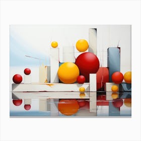 Composition Canvas Print