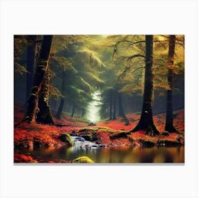 Autumn Forest 7 Canvas Print