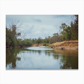 Nahal Sorek, One Of The Largest, Most Important Drainage Basins In The Judean Hills In Israel Canvas Print