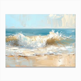 Coastal Impression Dynamic Waves1 Canvas Print