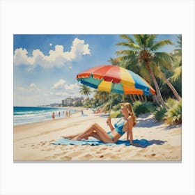 Beach Party  Canvas Print