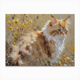 Coon Cat Canvas Print