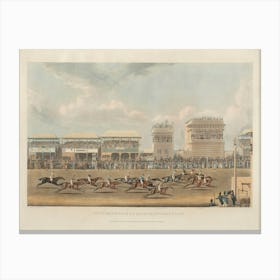 Ascot Heath Race For His Majesty S Gold Plate, James Heath Canvas Print