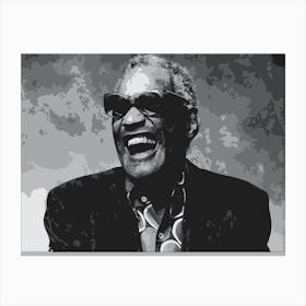 RAY CHARLES Canvas Print