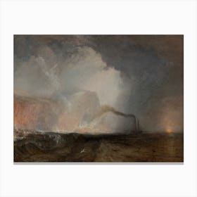 Staffa, Fingal's Cave, JMW Turner Canvas Print