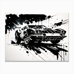 Car Painting 6 Canvas Print