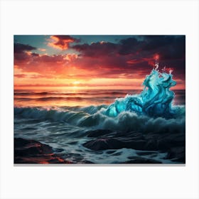 Waterspout Canvas Print