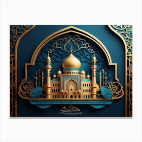 Islamic Mosque 16 Canvas Print