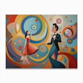 Dancers Canvas Print