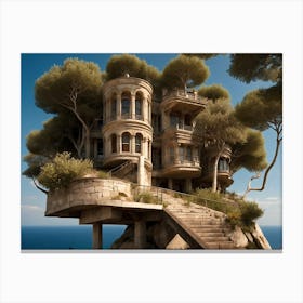 Tree House Canvas Print