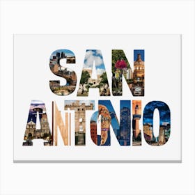 San Antonio Canvas Print